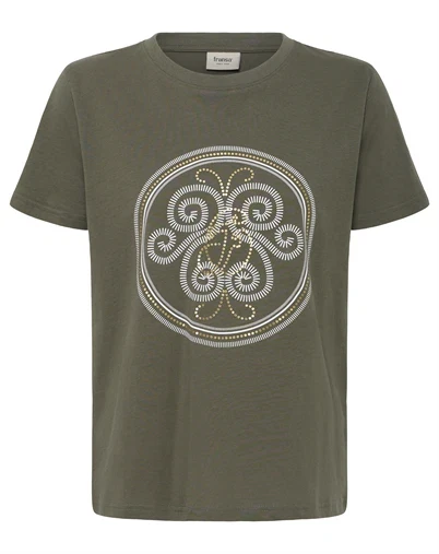 Fransa - FRZary T-Shirt - Grape Leaf